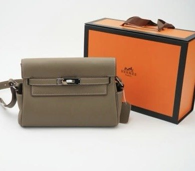 Hermes kelly bag - Men - étoupe