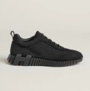 Hermes bounce sneakers -  black on black