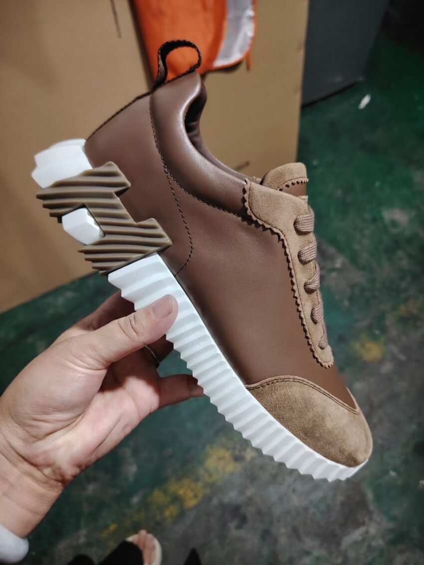Hermes bouncing sneakers - Brown