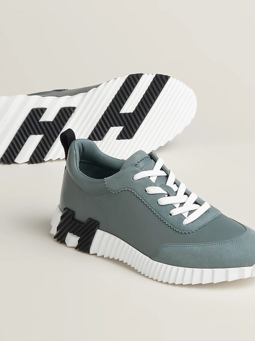 Hermes bouncing sneakers - Bleu Tonnerre