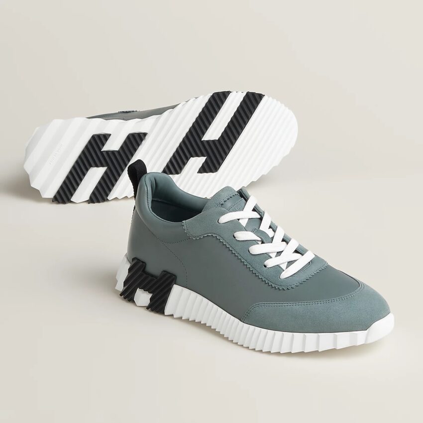 Hermes bouncing sneakers - Bleu Tonnerre