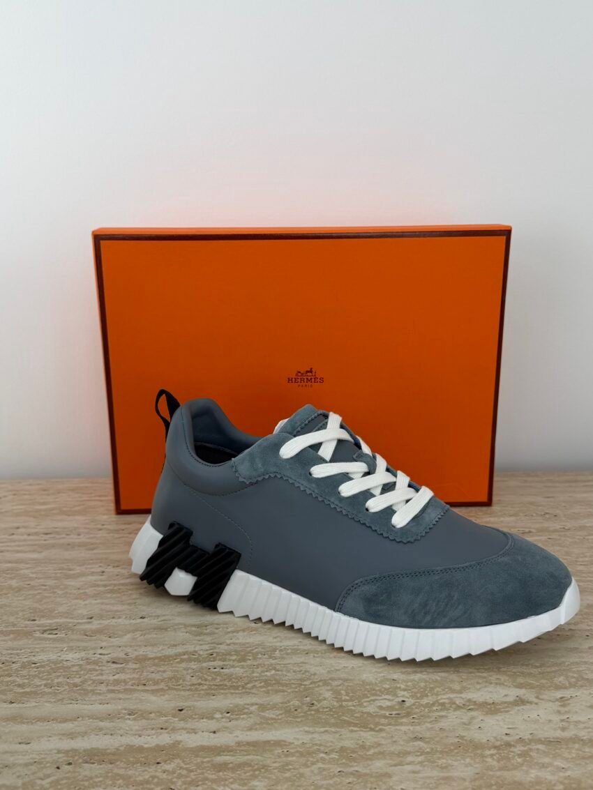Hermes bouncing sneakers - Bleu Tonnerre