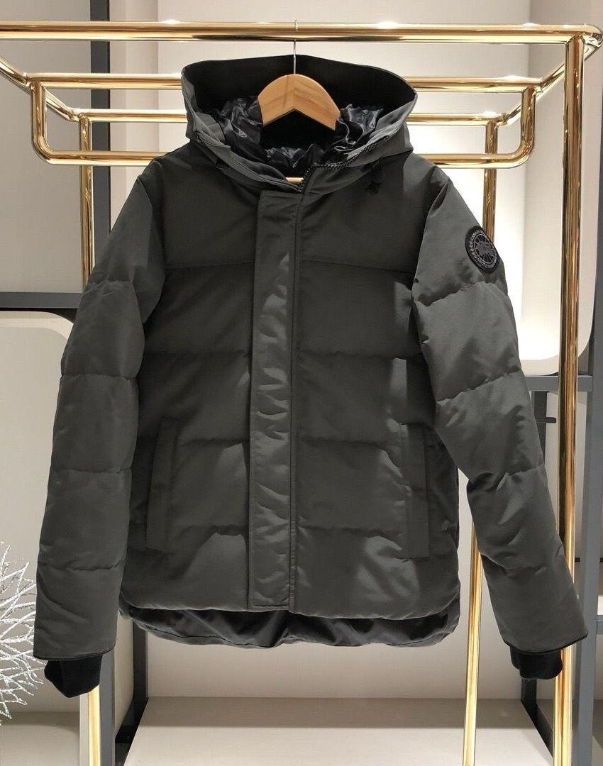 Canada Goose MacMillan Jacket - Grey Black logo