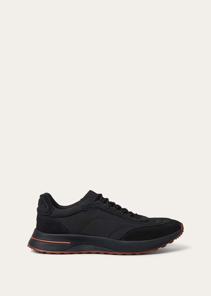 Loro Piana week end walk sneaker - Black