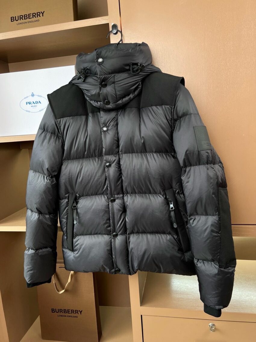 Burberry Leeds Puffer Jacket and Bodywarmer Black