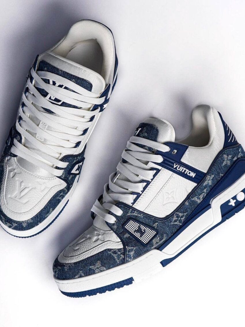 Louis Vuitton sneakers blue