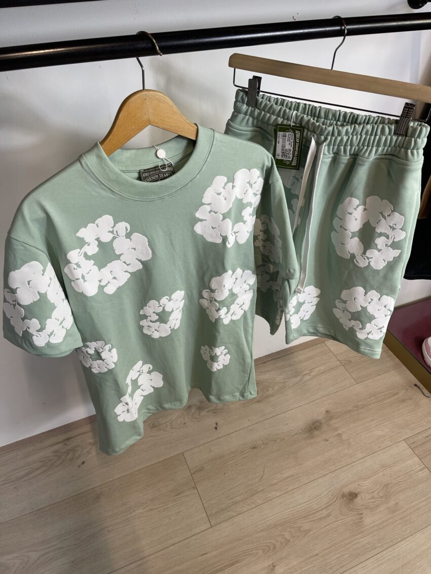 Denim tears t-shirt + short