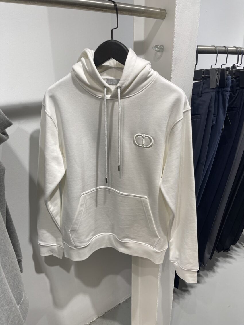 Dior CD hoodie AAA + White