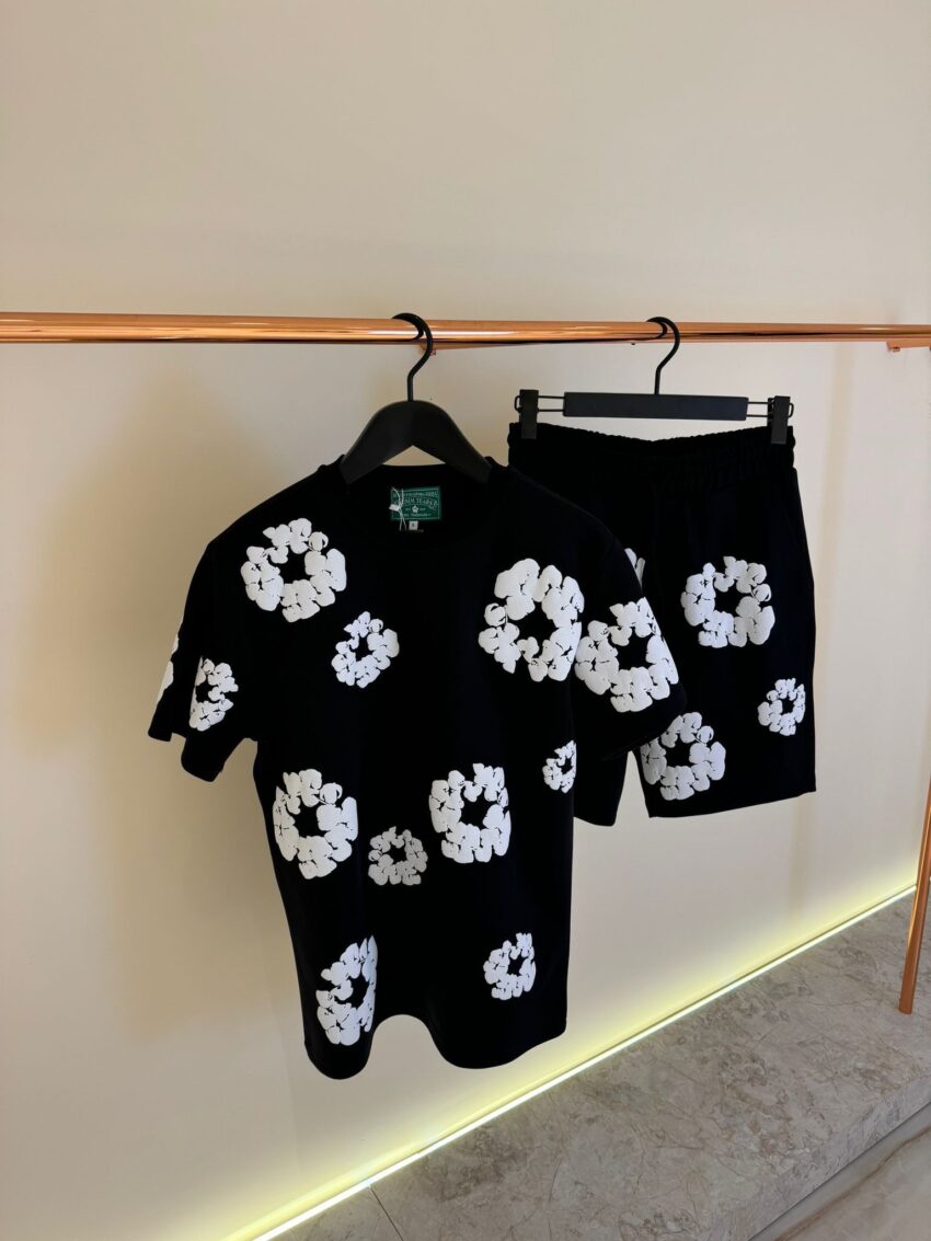 Denim tears t-shirt + short