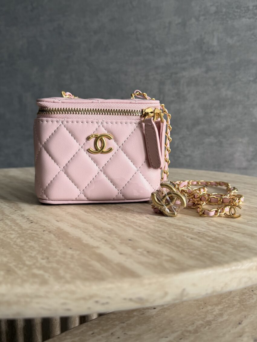 Chanel Mini Vanity Bag- Pink