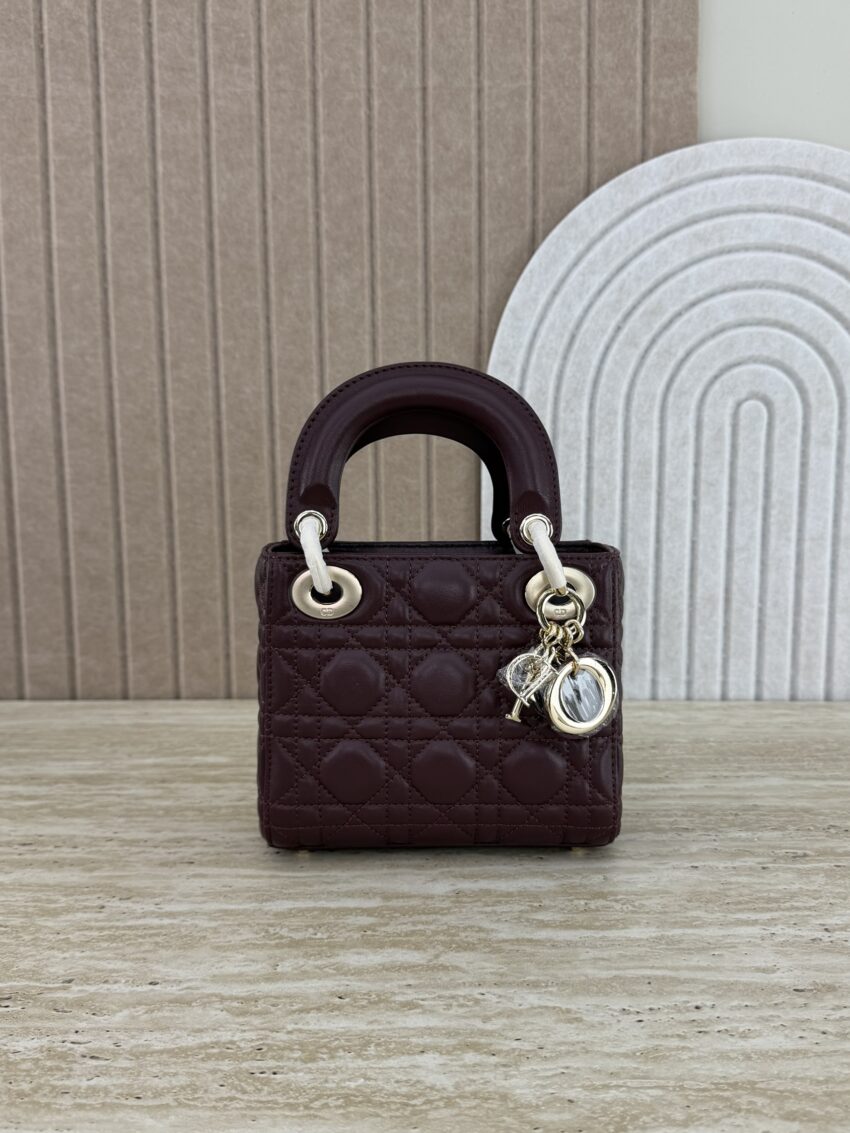 Lady Dior - Burgundy