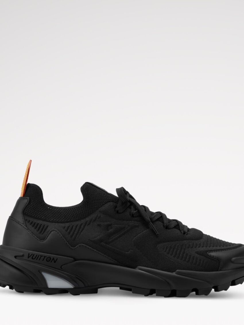 LV Tatic Knit Sneaker - Black on Black