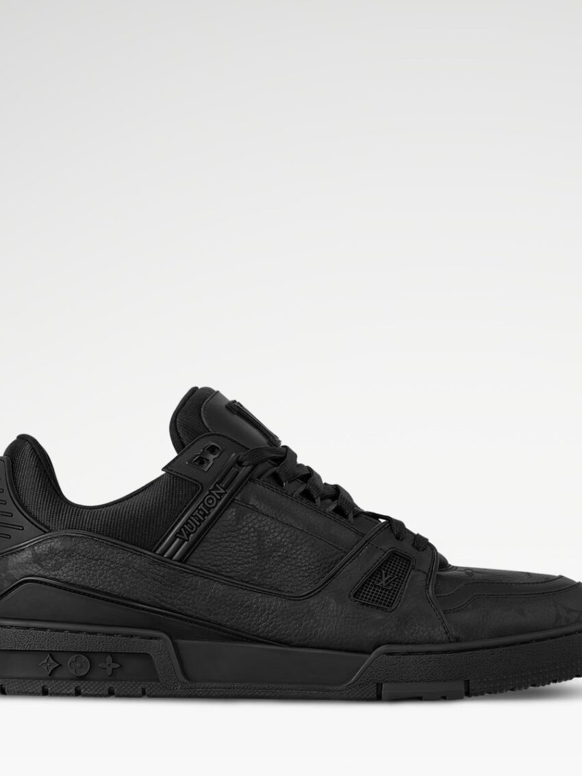 LV Trainer Sneaker Black on Black