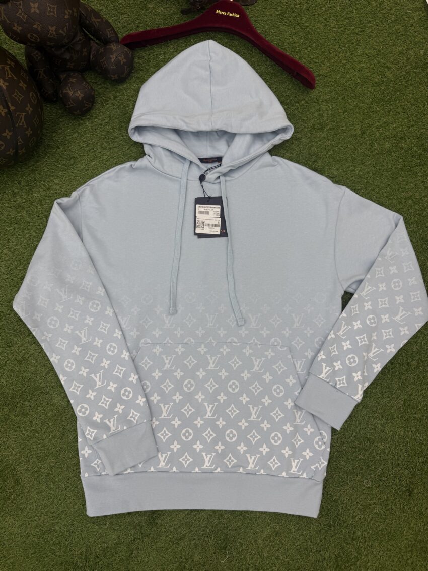 Louis Vuitton LV Monogram Hoodie - Blue