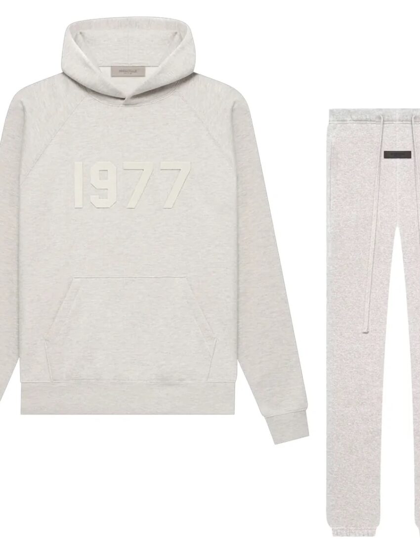 FEAR OF GOD ESSENTIALS 1977 FULL SET -  LIGHT OATMEAL