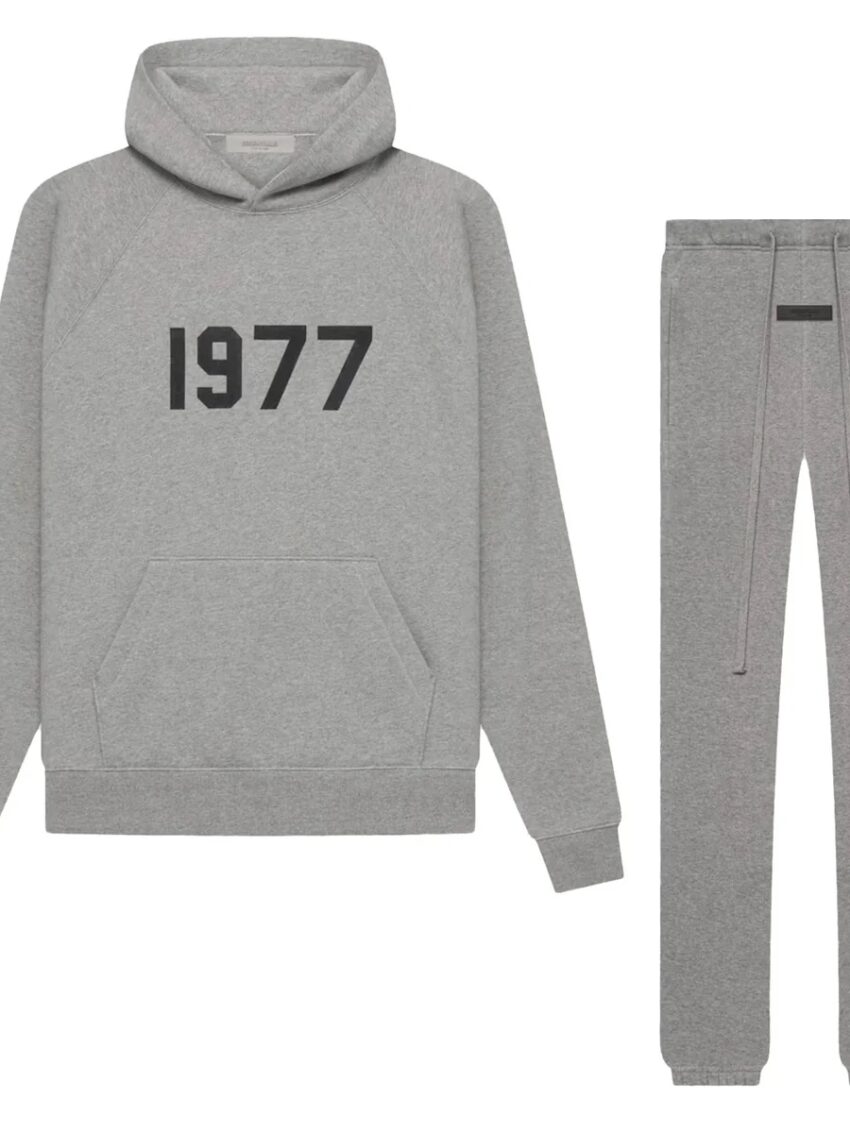 FEAR OF GOD ESSENTIALS 1977 FULL SET - DARK OATMEAL