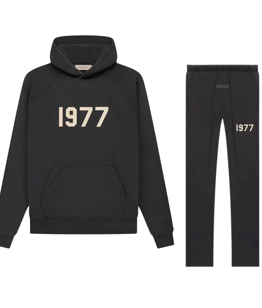 FEAR OF GOD ESSENTIALS 1977 FULL SET - IRON BLACK