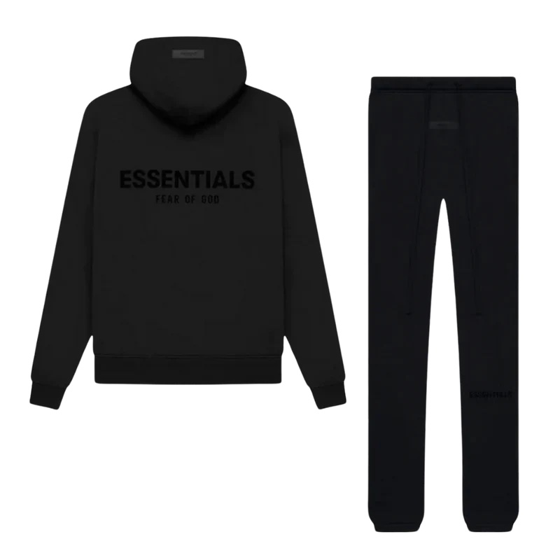 FEAR OF GOD ESSENTIALS FULL SET - LIMO BLACK