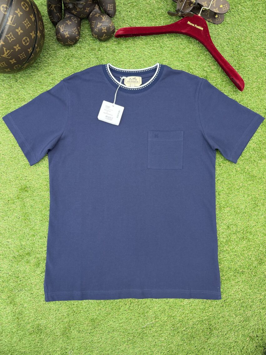 Hermes T-Shirt - Navy Blue