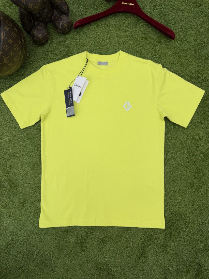 Dior Diamond T-shirt - Neon
