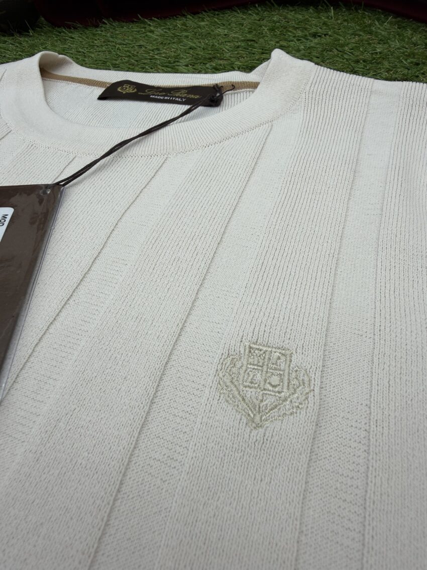 Loro Piana T-shirt - Beige & Brown - M