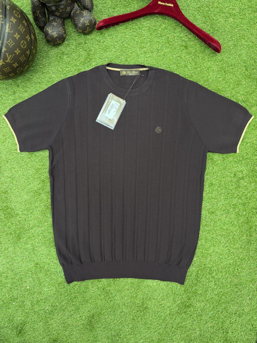 Loro Piana T-shirt - Black & Beige