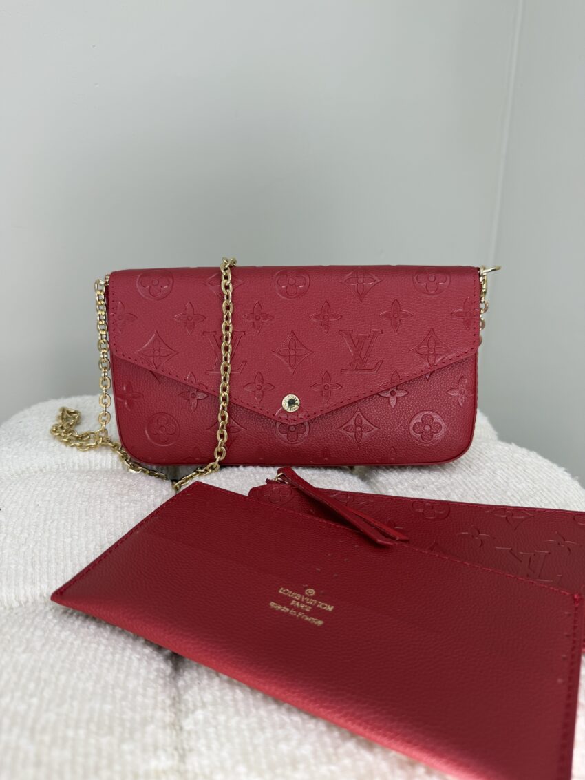 Louis Vuitton pochette - red