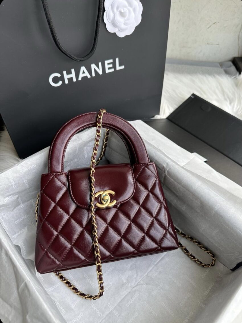 Chanel Kelly Bag- Burgundy