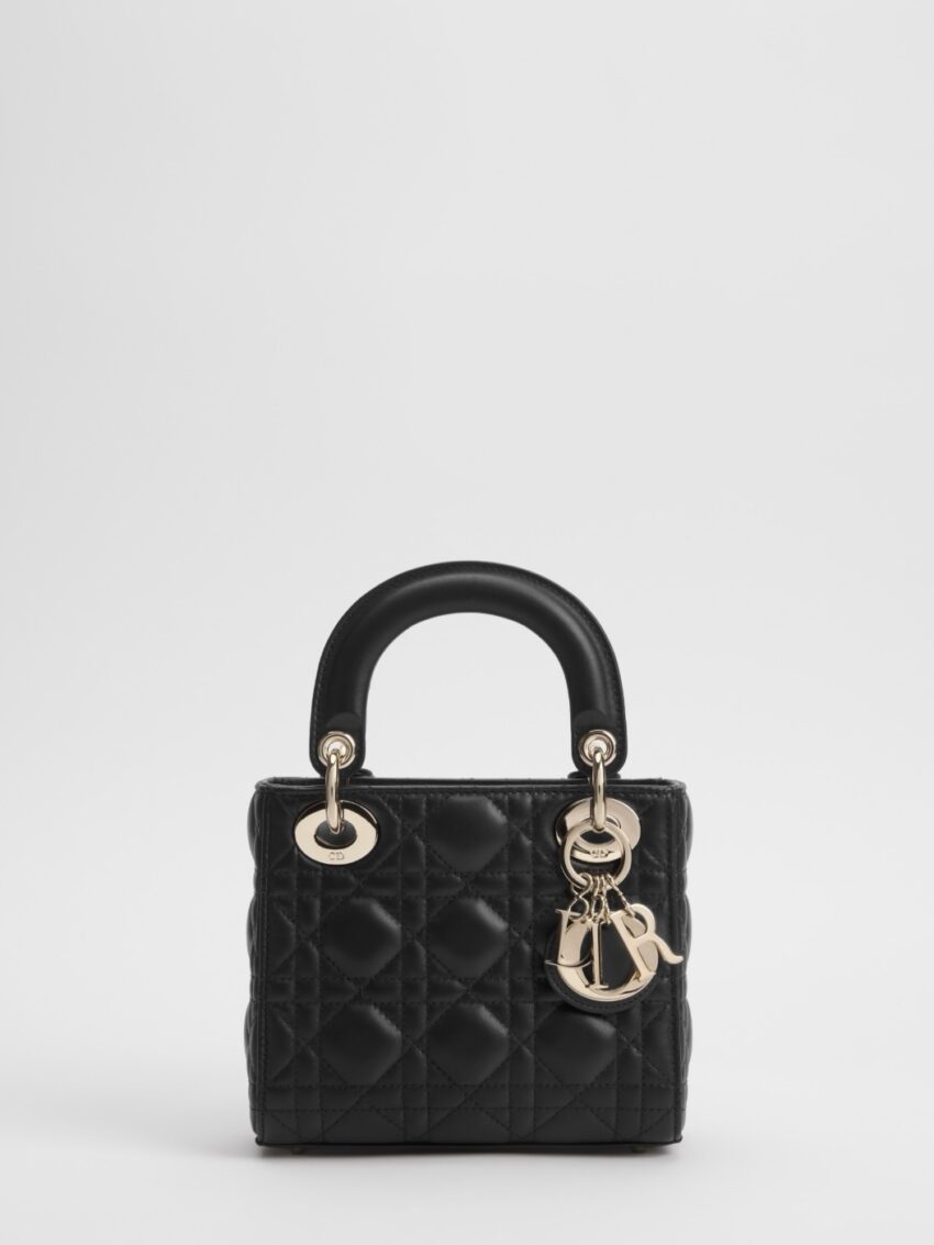 Mini Lady Dior- Black