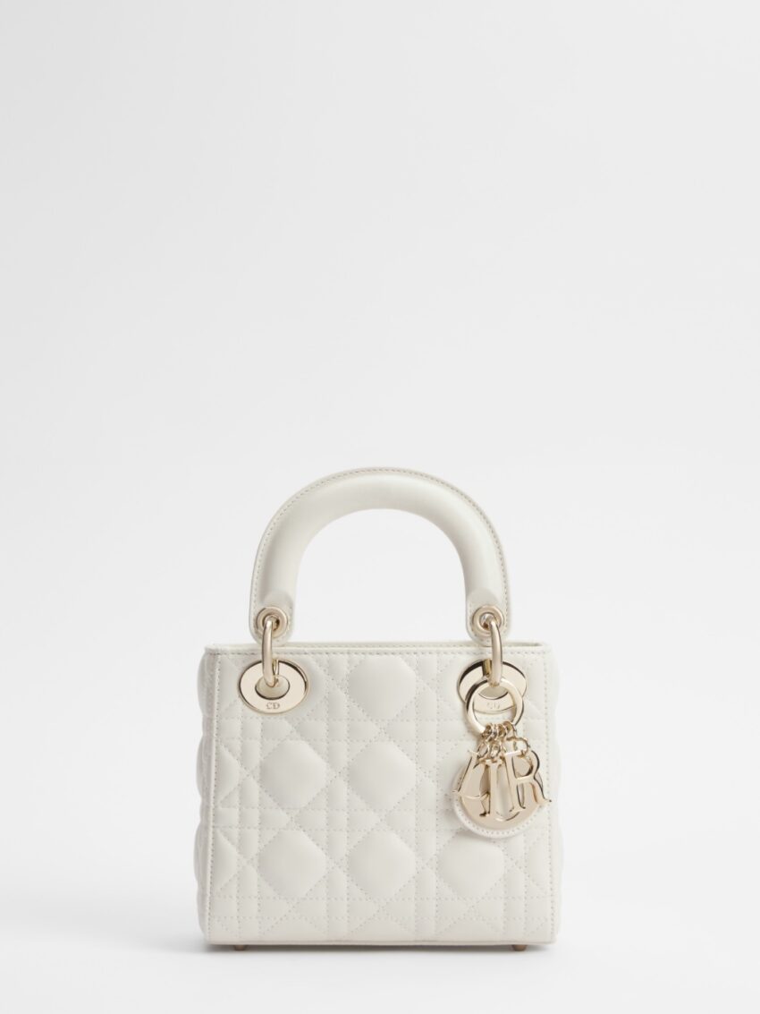 Mini Lady Dior- White