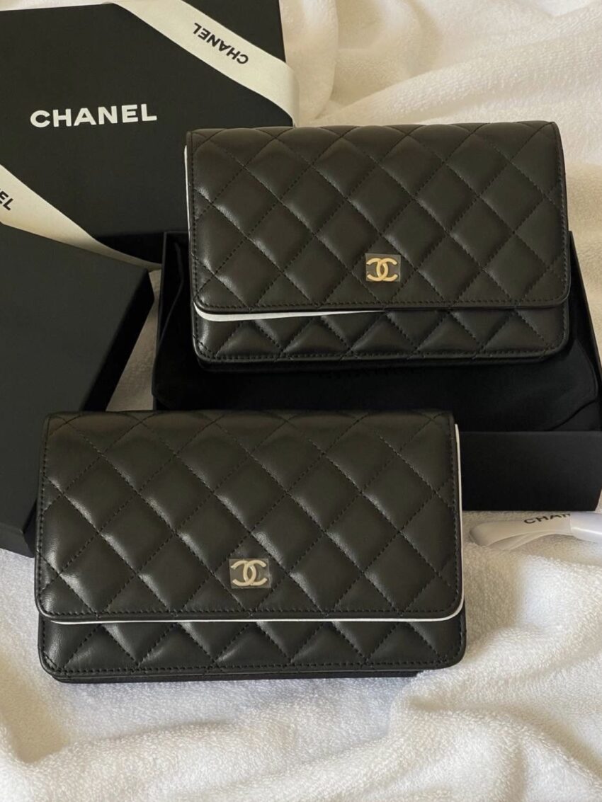 Chanel- Wallet On Chain Black