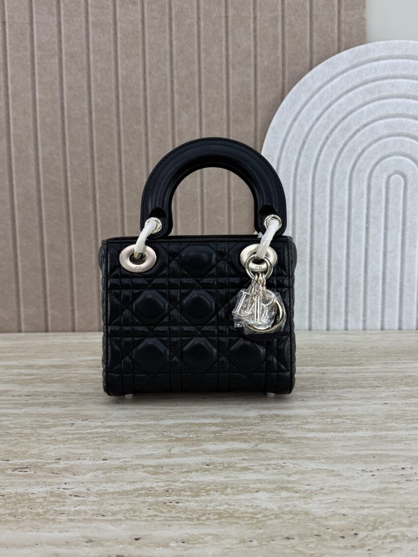 Mini Lady Dior- Black
